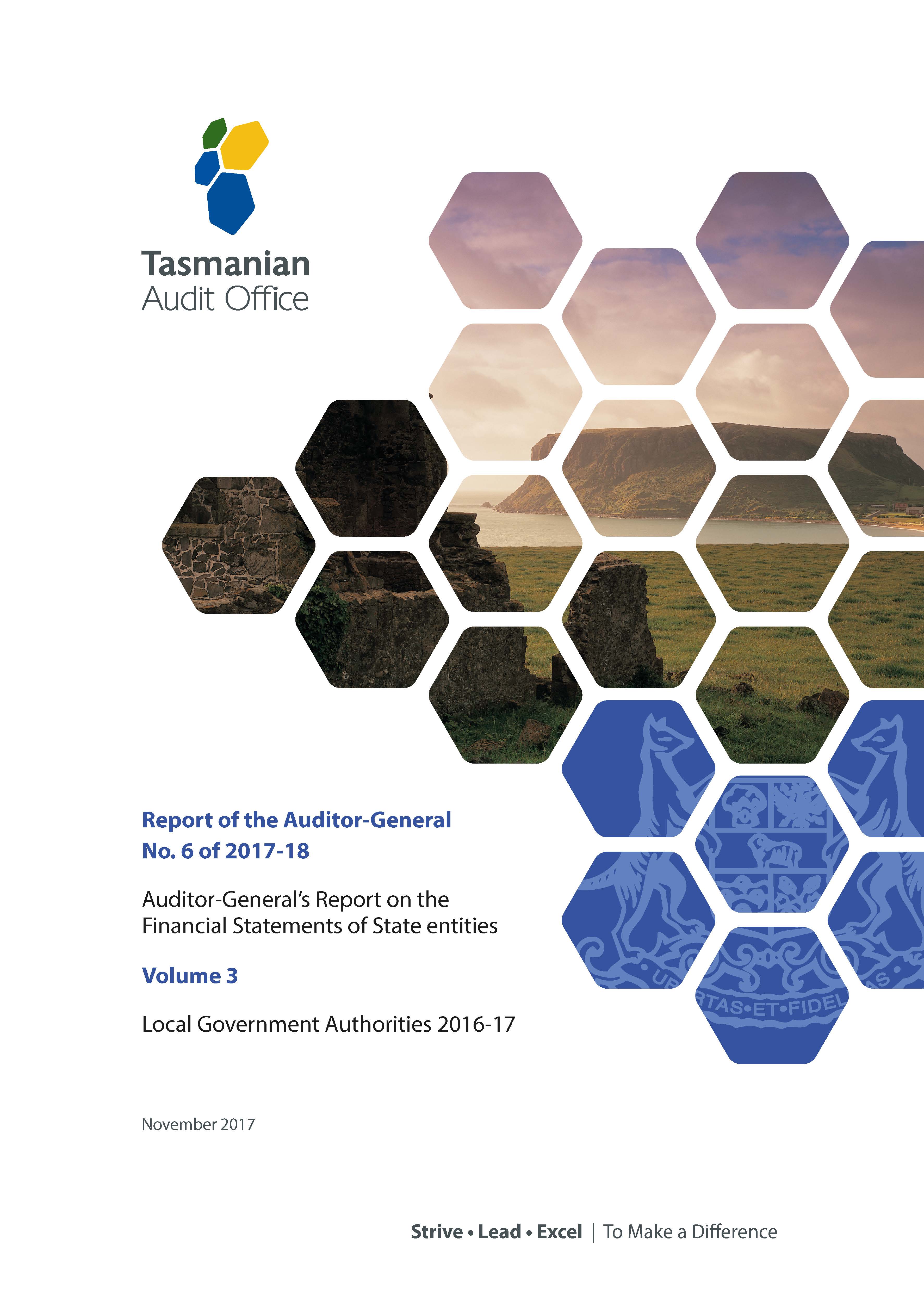 local government authorities 2016 17 tasmanian audit office